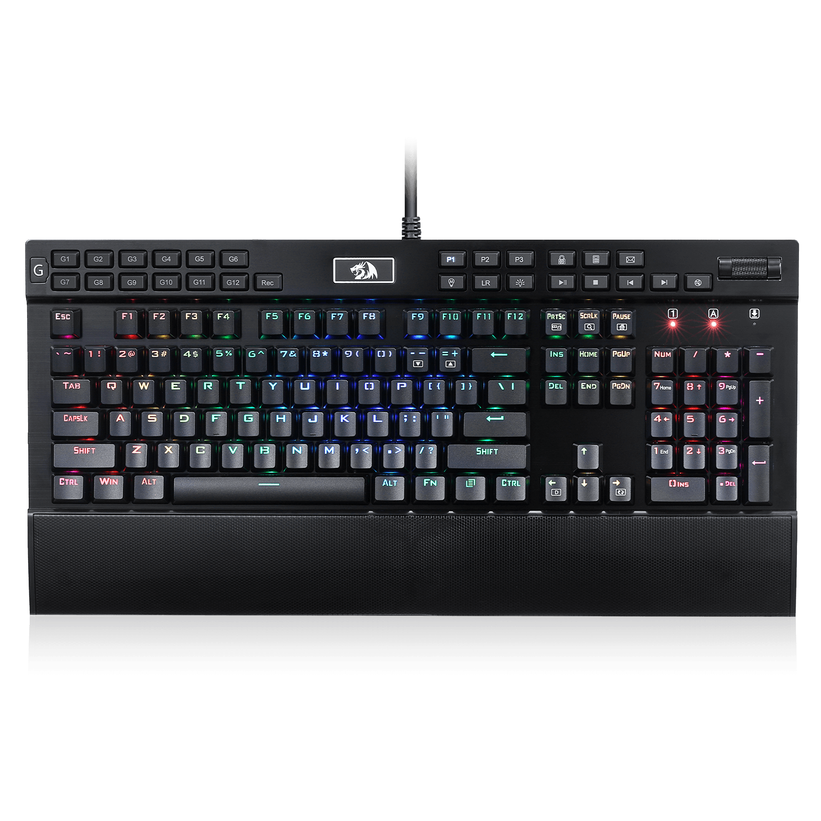 Redragon K550 RGB Yama 131 Key RGB LED Illuminated Backlit Mechanical Gaming Keyboard Redragon K550 RGB Yama 131 Key RGB LED Illuminated Backlit Mechanical Gaming Keyboard